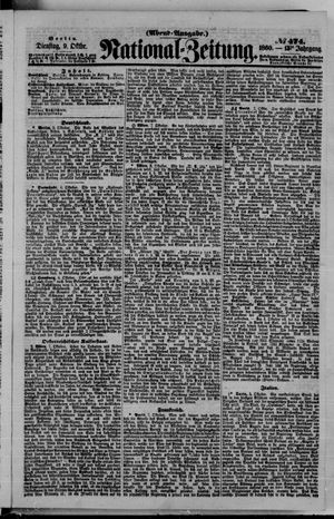 National-Zeitung vom 09.10.1860