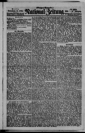 National-Zeitung vom 20.10.1860