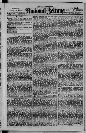 National-Zeitung vom 26.10.1860