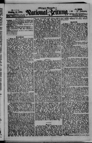 National-Zeitung vom 30.10.1860