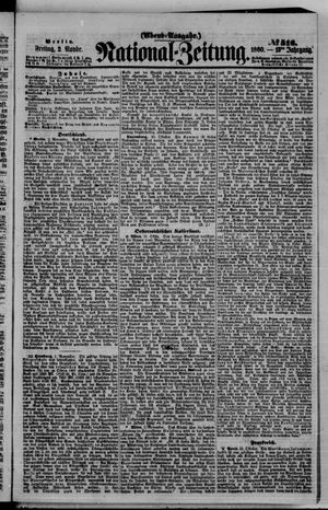National-Zeitung vom 02.11.1860