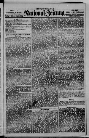 Nationalzeitung vom 03.11.1860