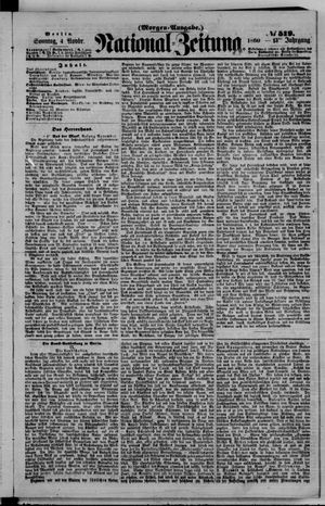 National-Zeitung vom 04.11.1860