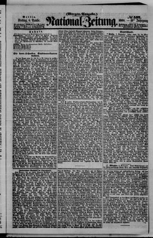 Nationalzeitung vom 09.11.1860