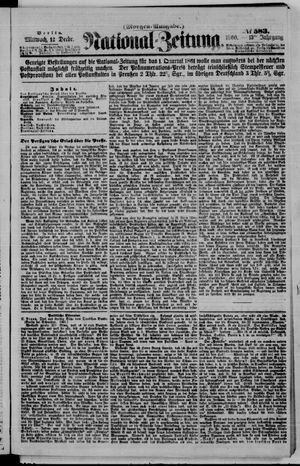 National-Zeitung vom 12.12.1860
