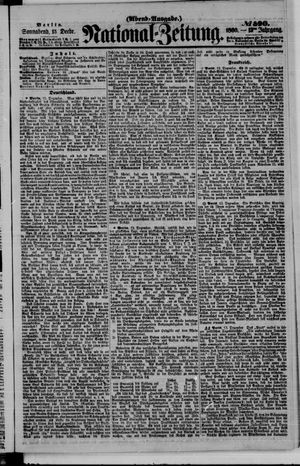 Nationalzeitung vom 15.12.1860