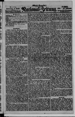 National-Zeitung vom 27.12.1860