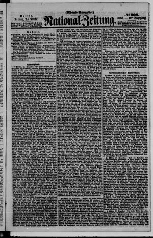 National-Zeitung vom 28.12.1860