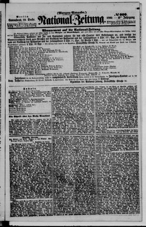 Nationalzeitung vom 29.12.1860