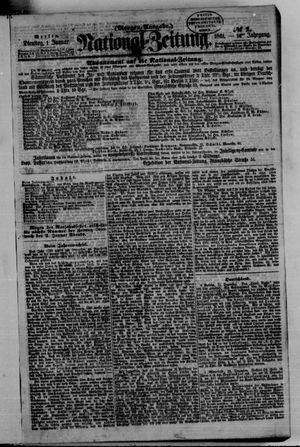 Nationalzeitung vom 01.01.1861