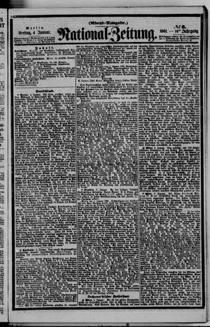 Nationalzeitung on Jan 4, 1861