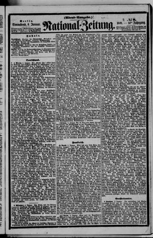 Nationalzeitung vom 05.01.1861