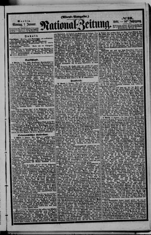 Nationalzeitung on Jan 7, 1861