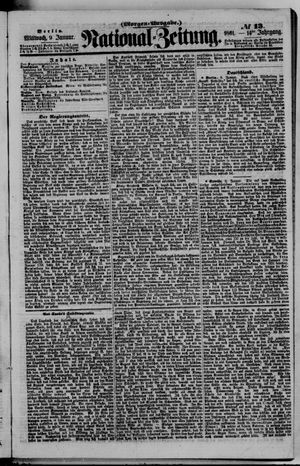 Nationalzeitung on Jan 9, 1861