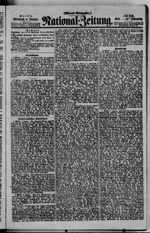 Nationalzeitung vom 09.01.1861