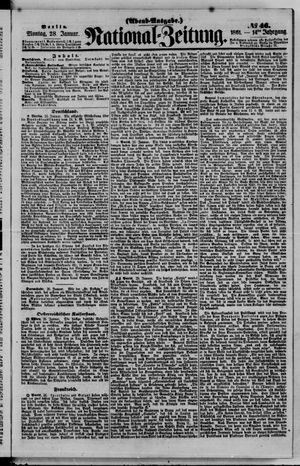Nationalzeitung on Jan 28, 1861
