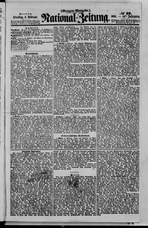 Nationalzeitung vom 05.02.1861