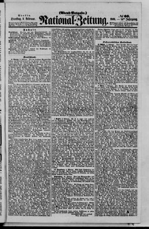 Nationalzeitung vom 05.02.1861