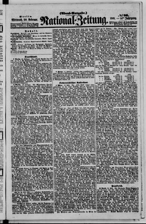 Nationalzeitung on Feb 20, 1861