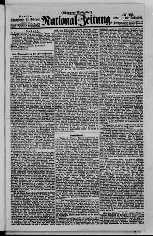 Nationalzeitung on Feb 23, 1861