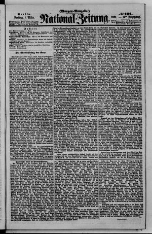 Nationalzeitung vom 01.03.1861