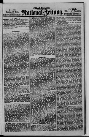Nationalzeitung vom 18.03.1861