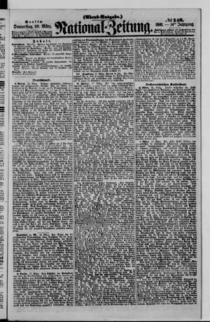 Nationalzeitung on Mar 28, 1861