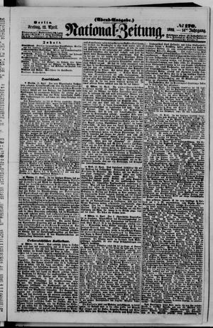 National-Zeitung vom 12.04.1861