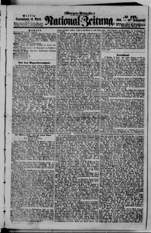 Nationalzeitung vom 13.04.1861