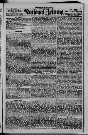 Nationalzeitung vom 16.04.1861
