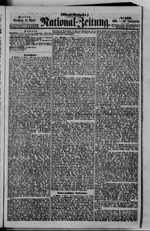 Nationalzeitung vom 16.04.1861