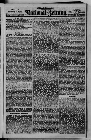 Nationalzeitung vom 17.04.1861