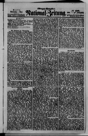 Nationalzeitung vom 01.05.1861