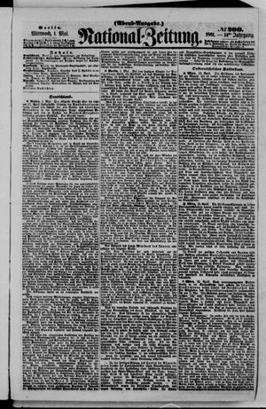 Nationalzeitung vom 01.05.1861