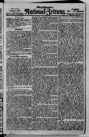 Nationalzeitung vom 03.05.1861
