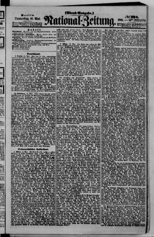 Nationalzeitung vom 16.05.1861