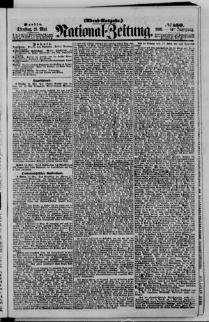 Nationalzeitung vom 21.05.1861