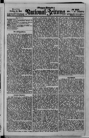 Nationalzeitung vom 24.05.1861