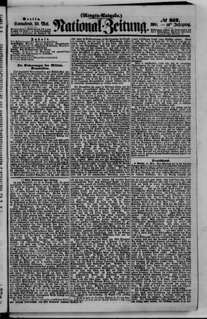 Nationalzeitung vom 25.05.1861