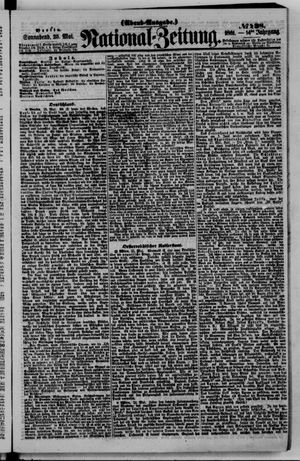Nationalzeitung vom 25.05.1861