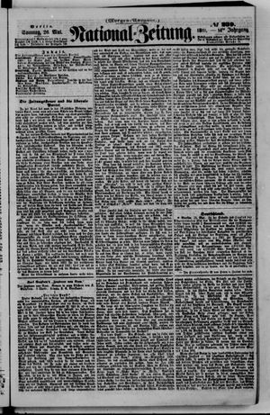 Nationalzeitung vom 26.05.1861
