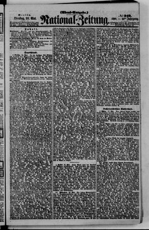 Nationalzeitung vom 28.05.1861
