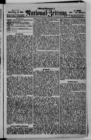Nationalzeitung vom 30.05.1861