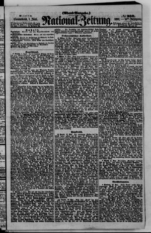 Nationalzeitung vom 01.06.1861
