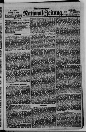 Nationalzeitung vom 07.06.1861