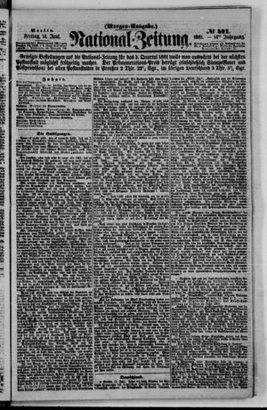 Nationalzeitung vom 14.06.1861
