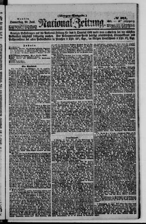 Nationalzeitung vom 20.06.1861