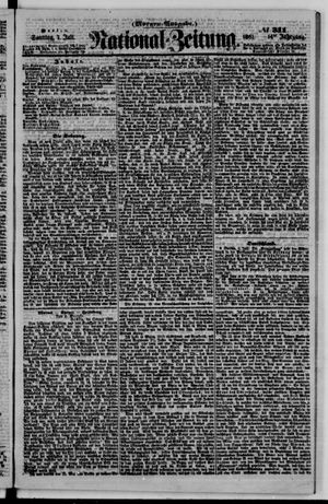 Nationalzeitung vom 07.07.1861