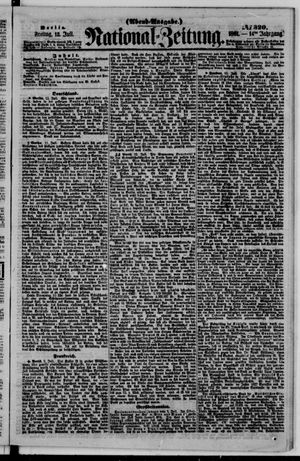 Nationalzeitung vom 12.07.1861