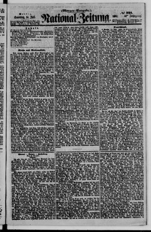 Nationalzeitung vom 14.07.1861